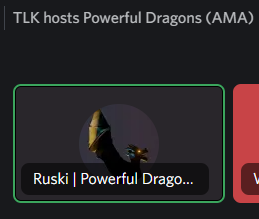 TheTLKProject's tweet photo. We're now in an AMA with @PlayDragonHold. 
Join the call to learn more and a chance to win an NFT! https://t.co/zDuITsn1fM