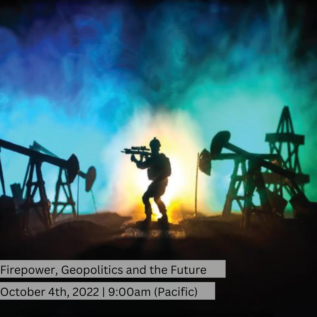 Borders in Globalization Lab (@big_uvic) on Twitter photo We are launching our new '21st Century Borders' webinar series with a free public presentation by <a href="/GeopolSimon/">Simon Dalby</a> on "Firepower, Geopolitics and the Future: Rethinking Environmental Security"
🗓️ October 4, 2022
⏳ 9:00am
📍 Virtual
Info & registration link bit.ly/3r3Y8JA We are launching our new '21st Century Borders' webinar series with a free public presentation by <a href="/GeopolSimon/">Simon Dalby</a> on "Firepower, Geopolitics and the Future: Rethinking Environmental Security"
🗓️ October 4, 2022
⏳ 9:00am
📍 Virtual
Info & registration link bit.ly/3r3Y8JA
