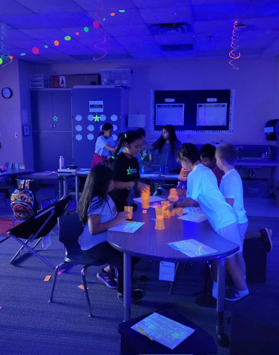 MrsCSalgado's tweet photo. Collaboration, discourse, excitment, laughter and a Minute to Win It game at the end to win it all. Safe to safe our Glow Day Review was a success. #ExperienceSLE https://t.co/KKcI0CUe8H