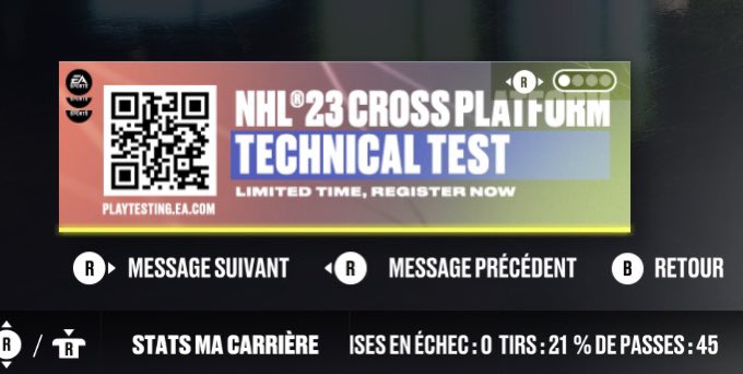BerpyNHL's tweet photo. Sign up NOW to participate in the #NHL23 Play Test Thursday,September 29th 11AM to October 4th at 11:59PM @NoSleevesGaming @TheNasher61 @TheClapperton https://t.co/fpBjWIYN9R
