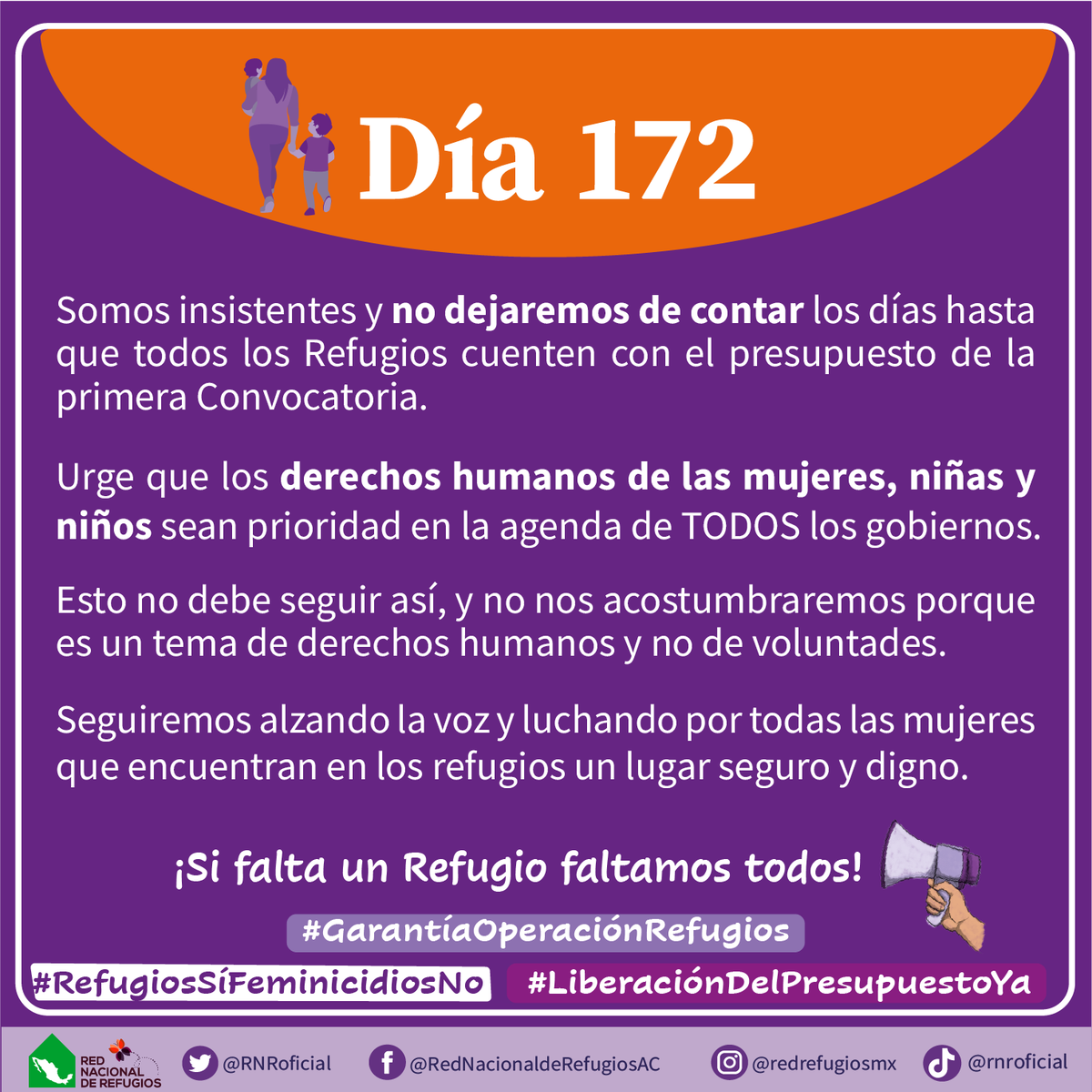 🔴Estamos por concluir el noveno mes del año y aún hay #Refugios🏠 que NO reciben los recursos que garanticen su operación, es indispensable replantear los procesos administrativos que aletargan, obstaculizan y transgreden los derechos humanos 

#RefugiosSiFeminicidiosNo