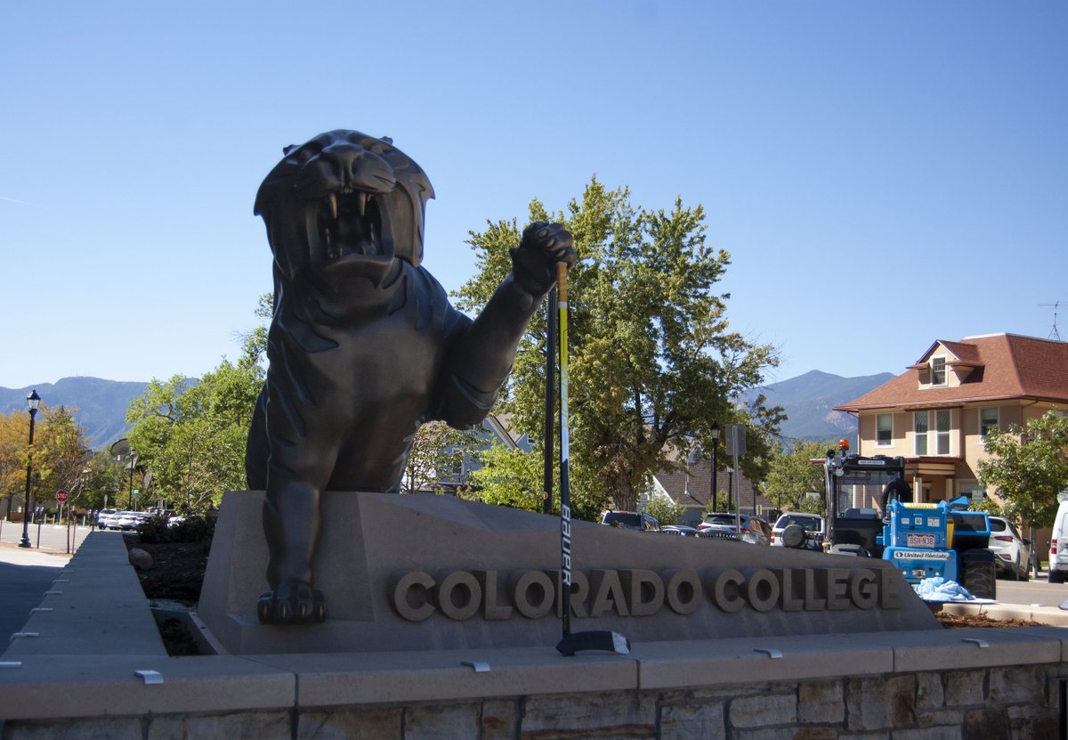 CCTigers's tweet photo. We're taking Tiger Pride to a whole new level 🐯

A huge thank you to the Kiemel family and their generous donation for making the new statue outside of Robson Arena a dream come true!

#CCTigers #TigerPride https://t.co/ztyeFcriBR