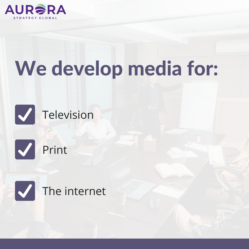 Aurora_Strategy's tweet photo. π° To ensure your message is seen by the largest audience possible, we work with several media types.
We craft a personalized strategy for your needs and implement it from the start. π
π Contact us today to find out more: https://t.co/OfOu7V9TFn
#AuroraStrategyGroup https://t.co/ZmYbNoJLQZ