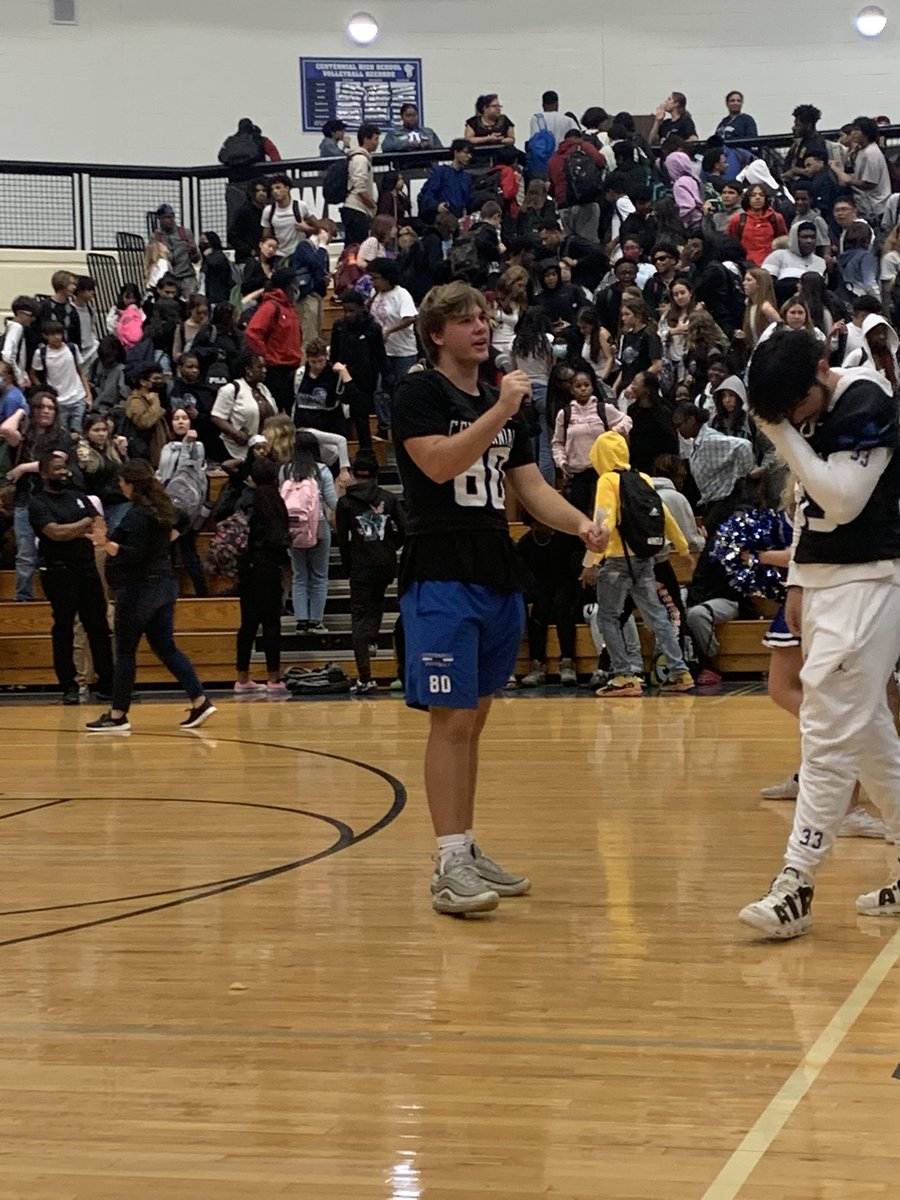 FOOTBALL ✅
HOOPS ✅
PEP RALLY MC? ✅

<a href="/CooperDulion/">Cooper Dulion</a> is a Swiss Army knife!