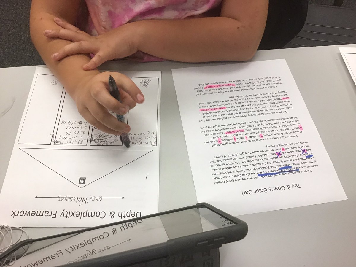 MrsCarranza403's tweet image. Their focus is Big Idea and Details.#BSDGATE #4thgrade