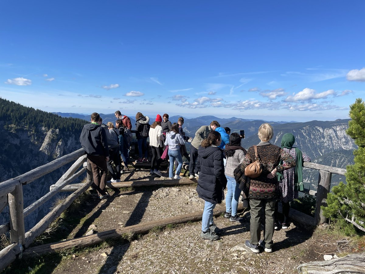 Phantastic Retreat of our SFB in Reichenau/Rax. Great discussions and wonderful input from Katrin Andreasson! 🙏