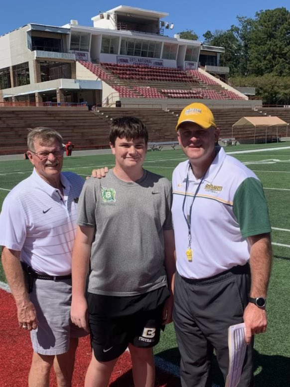 BlaineMcCorkle's tweet photo. Big thanks to my friend @bgillilandUWA and the folks @uwa_football  for letting @BelhavenFB stop and work out! #BeatWestGeorgia #BeatHuntingdon #BUnited 🔰⚔️🏈🙏🏻📚 https://t.co/IHsbM81JoF