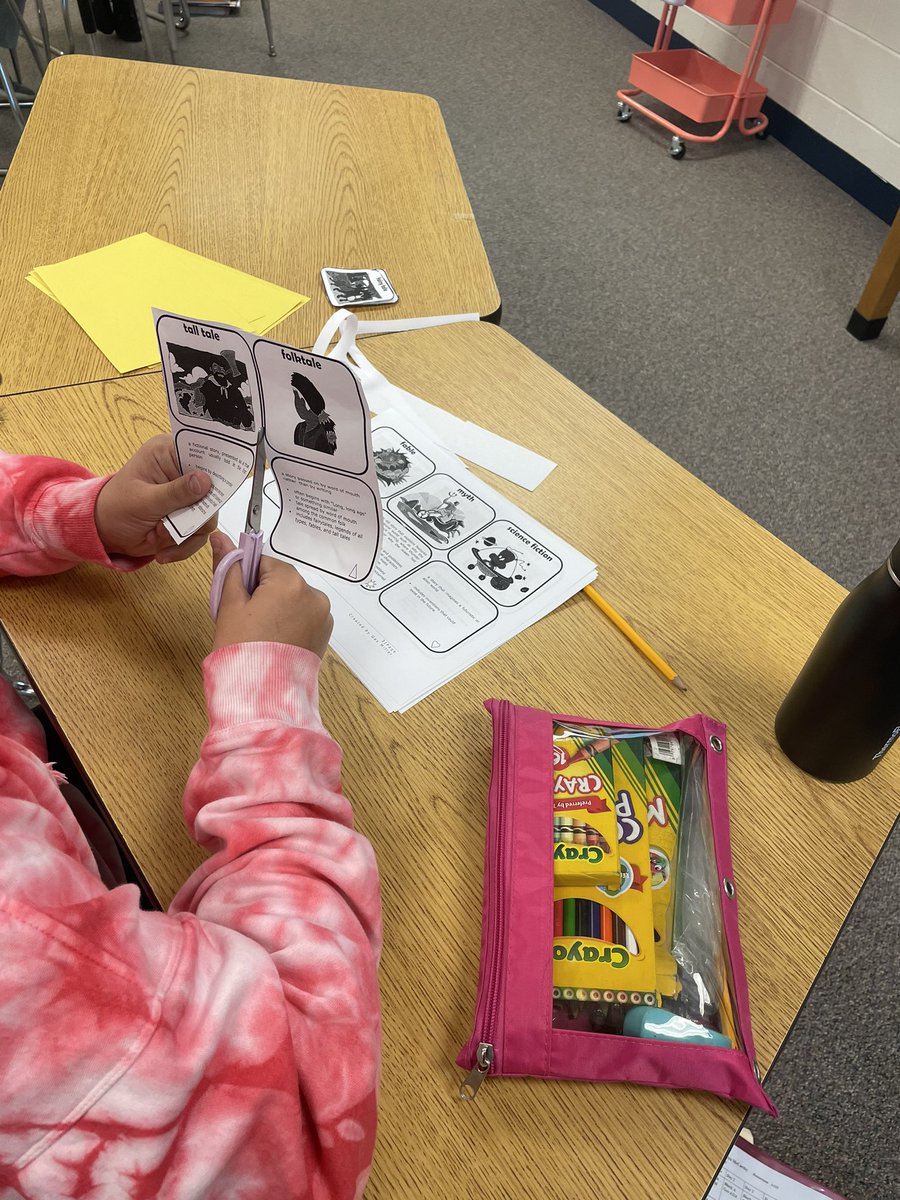 mrsomalley_'s tweet photo. These kiddos learned all about different genres this week &amp; they even made their own non-fiction texts about genres! @cms_grizzlies https://t.co/jzDLfDx47g