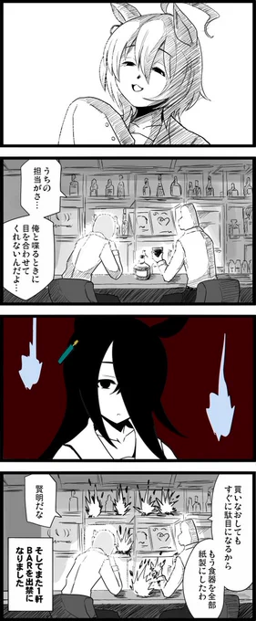 モルモットくんとカフェトレは飲み友達であってほしい。

#ウマ娘
#アグネスタキオン
#マンハッタンカフェ 
