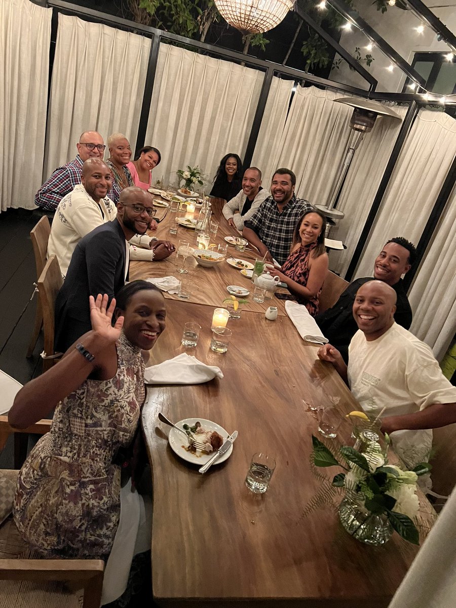 Those 🥰🥰🥰 #FridayFeeling after an amazing dinner with the AfroTech and Plexo Capital community!
