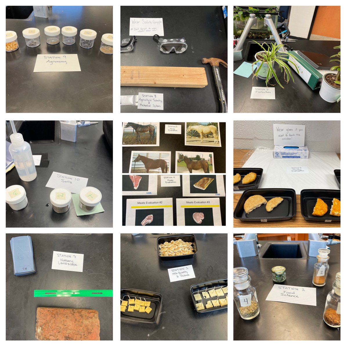 Evaluation Stations in AFNR - New Environmental Pathway at Northwood! #CASE #handsonlearning <a href="/NHS_TESSAcademy/">Northwood TESS Academy</a> <a href="/NorthwoodPrin/">Northwood Leadership Team</a>