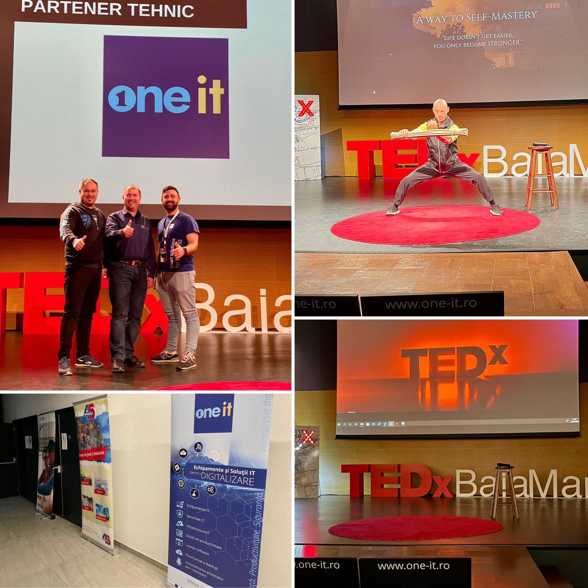 OneITro's tweet photo. Ne vedem mâine la TEDx Baia Mare? 😎
Totul este setat.
Mâine începe super-evenimentul TEDx în Baia-Mare!
One-IT - partener tehnic la TEDxBaiaMare 🚀
#TEDxBaiaMare #OneITteam
#partenerOneIT #EchipaOneIT
#TEDx https://t.co/Y67QblaXwy