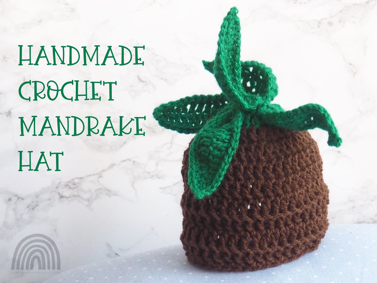Serena_ozgowicz's tweet photo. 🌱Magic Mandrake Baby Hats! Perfect baby shower gift for any Potter mad parents ⚡️

5 sizes &amp; 2 Colours - Starting from £13 &amp; worldwide shipping 💌   https://t.co/DODIpfleWv #shopsmall #handmade #etsy #crochet #babyhat https://t.co/iJ4l4xbQNS