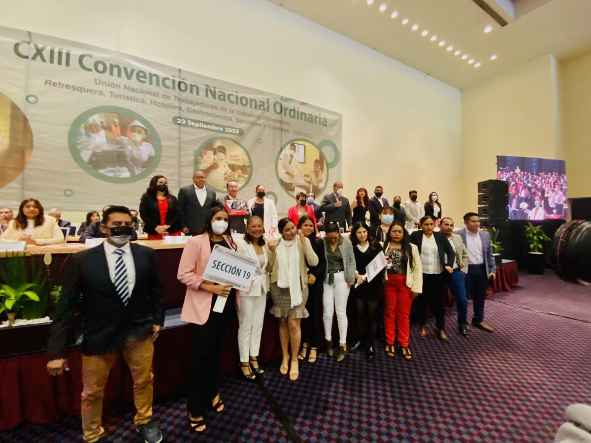 colimacroc1's tweet photo. 𝗖𝗥𝗢𝗖 𝗖𝗼𝗹𝗶𝗺𝗮| Sección 19 presente en la “CXIII CONVENCIÓN NACIONAL ORDINARIA”, rindiendo el informe de actividades, como cada año fomentando la actividad sindical. 
@IsaiasSiCumple 
@CROCContigo https://t.co/lnYmgf3Ad2