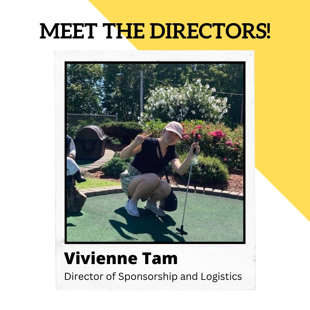 Next up is our director of sponsorship and logistics, Vivienne! She likes that she gets to see the behind the scenes of a hackthon after participating in them all throughout high school! #hackumass #hackathon #hackumassx #team