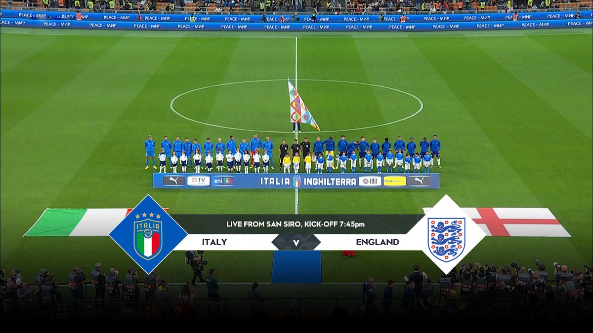 Italy vs England 23 September 2022