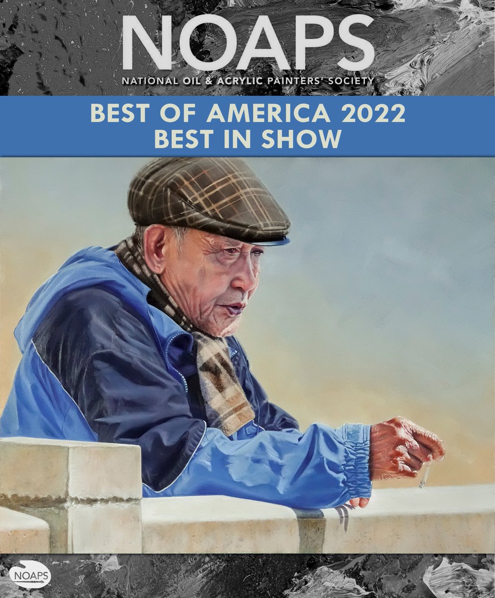 kre8v's tweet photo. Beyond thrilled to have received #BestinShow in the @NOAPSociety 32nd Best of America exhibition showing @WilcoxGallery in beautiful #JacksonWY! It's an honour, #congratulations to all the artists + thank you to the jurors + sponsors! Ruminations 24x30" #painting  #womenartists https://t.co/0ko1KeM2ci