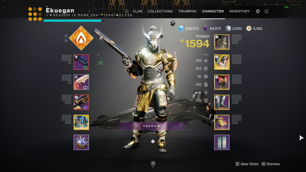 Quadruple 100 stats. Farming Caitl on Master Duality is really worth it.