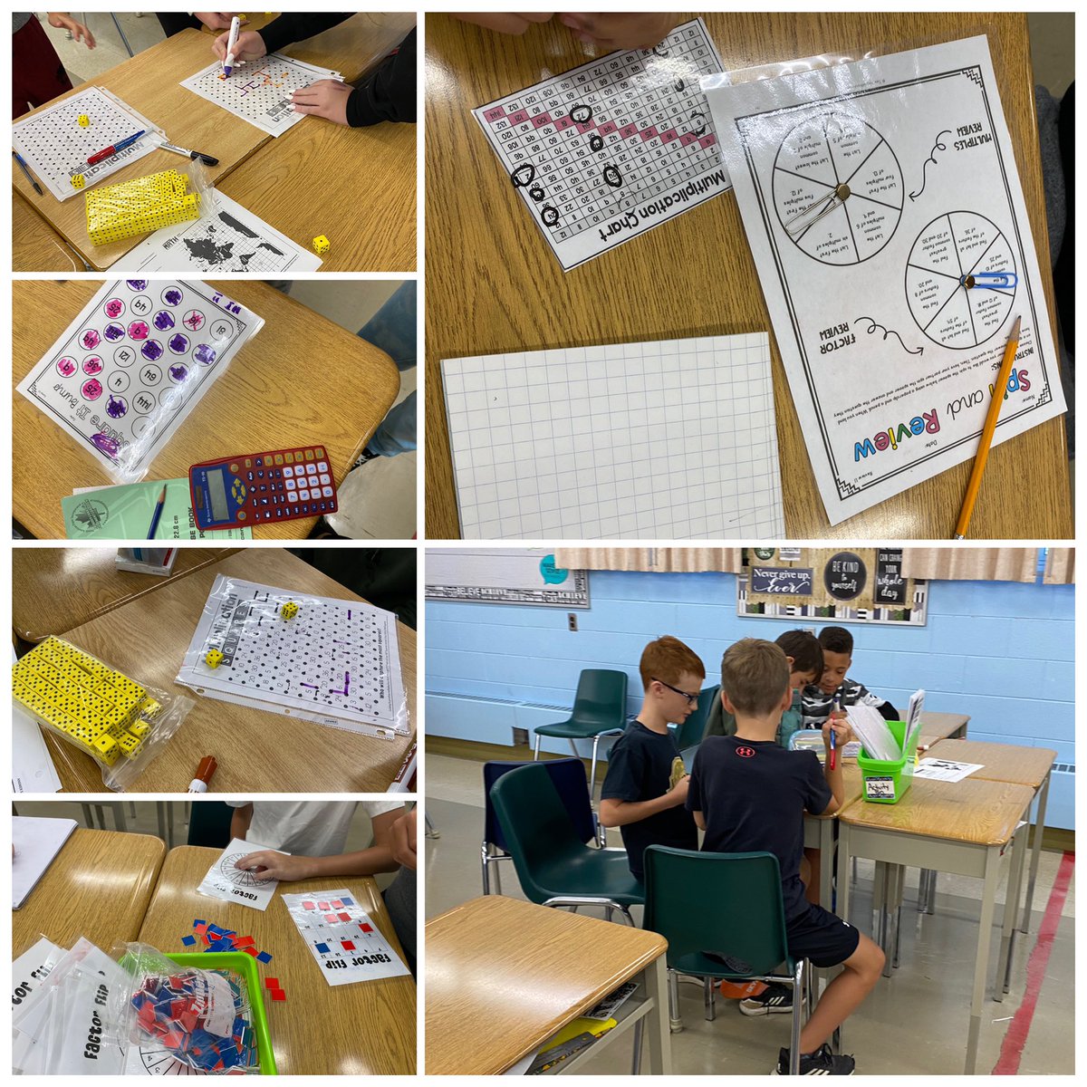 We had a great morning exploring number sense centres <a href="/HESGEDSB/">Hagersville E.S.</a>! Our tools were out, our peers were collaborating - and the best part was we had fun learning. Great work grade 7s!