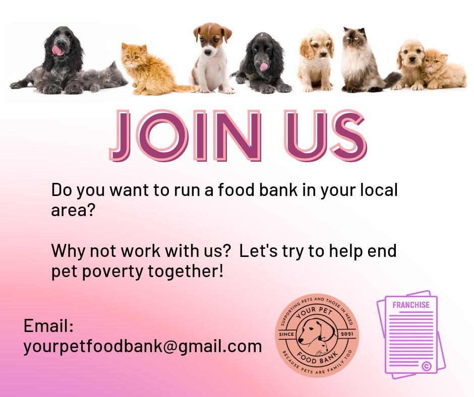 Due to the number of messages I am receiving from people on a daily basis, I am thinking of trying to expand to new areas. Hopefully if a few are interested we can all arrange a webinar to discuss what we can do to try and help end pet poverty!