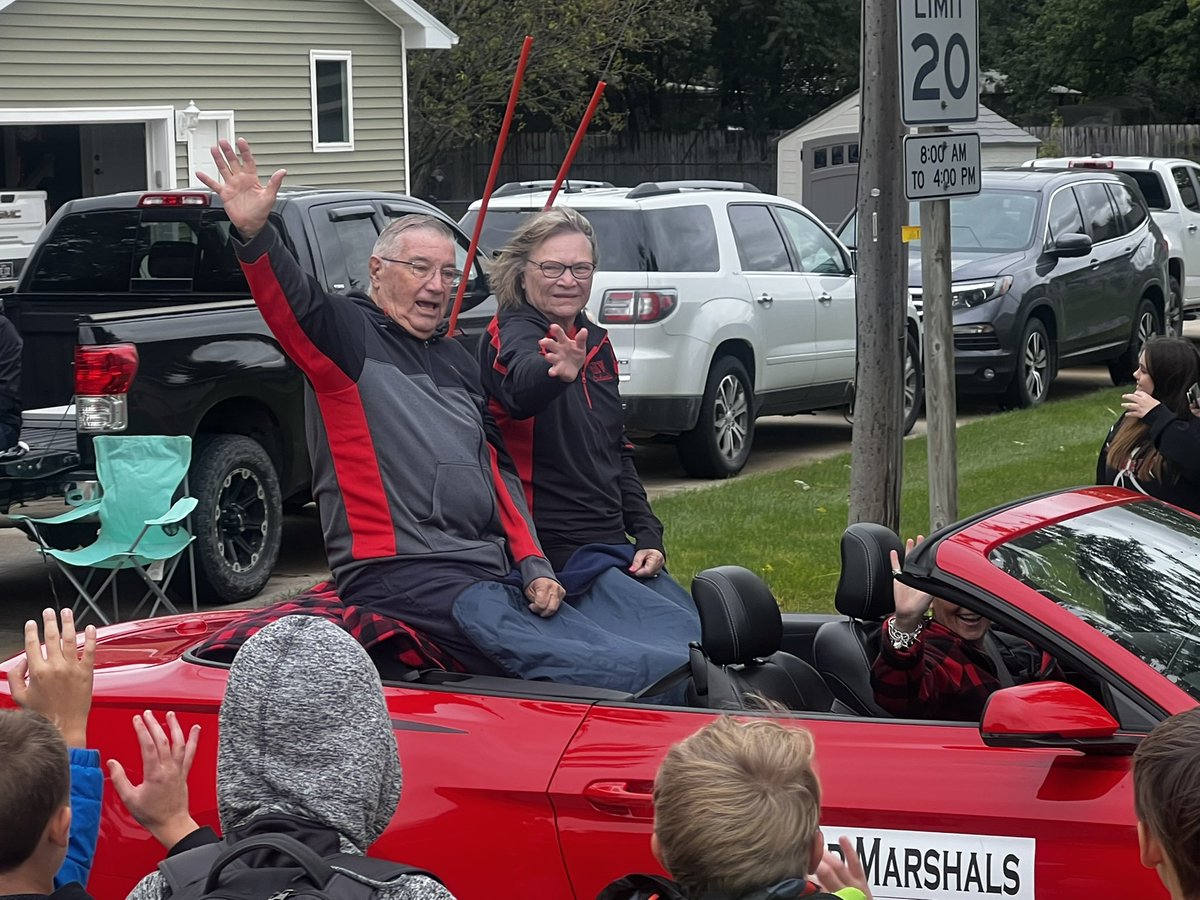 Grand Marshall Larry Costello! #ThanksForHiringMeLarry #41YearsOnTheSchoolBoard