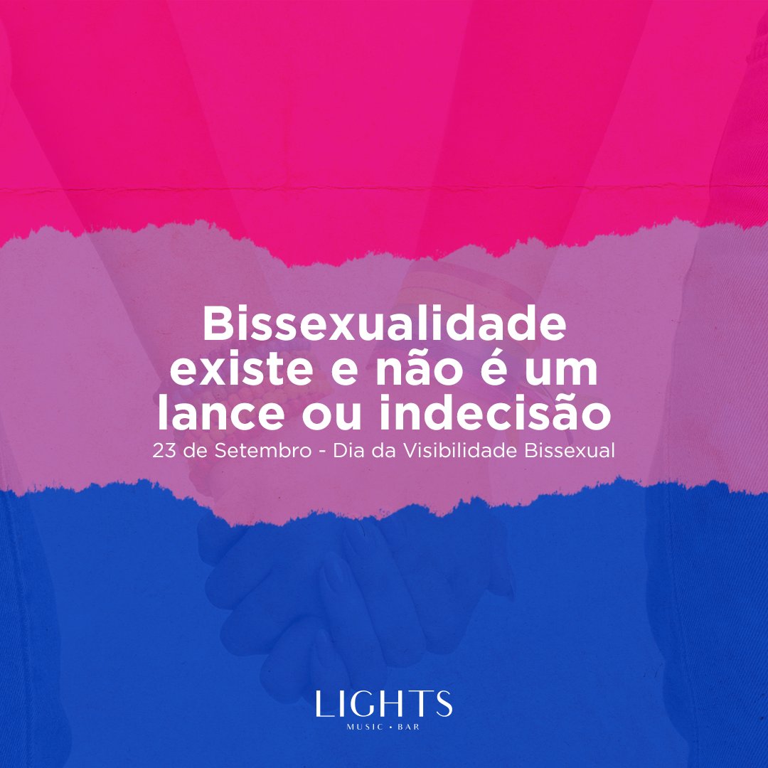 lightsmusicbar's tweet photo. Quem você escolhe partilhar AMOR nunca deve ser motivo de questionamento, mas sim, de ORGULHO! 🌈💞
Feliz Dia da Visibilidade Bissexual, lighters!
#sejalivre #sejavocê #sejaluz #orgulhodeser #visibilidadebissexual #pride #bissexual #23setembro #lightsmusicbar #teresina #piaui https://t.co/WCdAYv34Ud