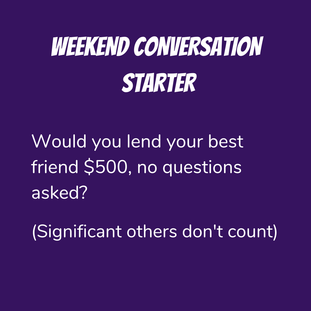 WhoSaidTrue's tweet photo. 86% of Who Said True?! players said they would. 
I guess the other 14% are just sh*tty friends. 🤣

#whosaidtrue #conversations #familygamenight #gamenight #conversationstarters #drinkinggames #icebreaker #neverhaveiever #partygames #gamenights #icebreakers #teambuildinggames https://t.co/9nbJrHFzaR