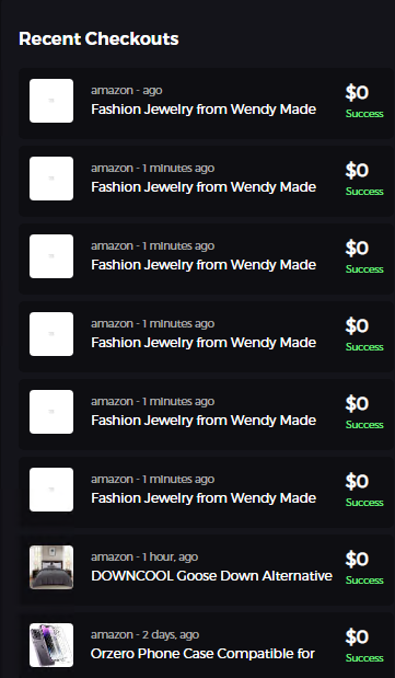 If you are not trying to get <a href="/Origin_AIO/">OriginAIO</a> what are you doing. in 24hrs this what I got. This bot alone has given me soo many freebies that Andrew Tate called me a Top G. Even Pokimane asked me out just from all my freebies. Hop on the best amazon freebies bot ever created destroys