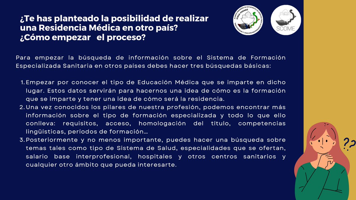 ScomePanama's tweet photo. ¡Es hoy, es hoy! 🇪🇸 Acompáñanos junto a @grupoctopa a nuestro Webinar sobre el Proceso de Residencias Médicas en España 💻🤓

Tendremos premios para los participantes de la actividad. Te esperamos a las 7pm ¡No faltes! 👩🏻‍⚕️👨🏾‍⚕️🧑🏽‍⚕️ https://t.co/8Ax9l1mDn9