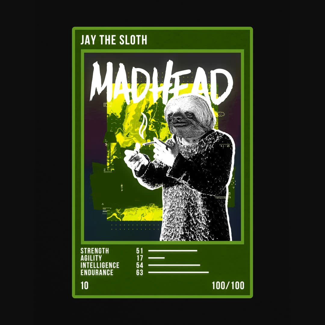 WillMW_Creative's tweet photo. - Giveaway time! - Chance to win a 'Jay The Sloth' MADHEAD card simply by...
1.Following @WillMW_Creative
2. RT this post!
I will announce the winner in a few days!
Prize: https://t.co/L8Itf2ynLw
#Giveaway #NFT #MADHEAD #VoiceNFT https://t.co/JVSUJ2P2Zf