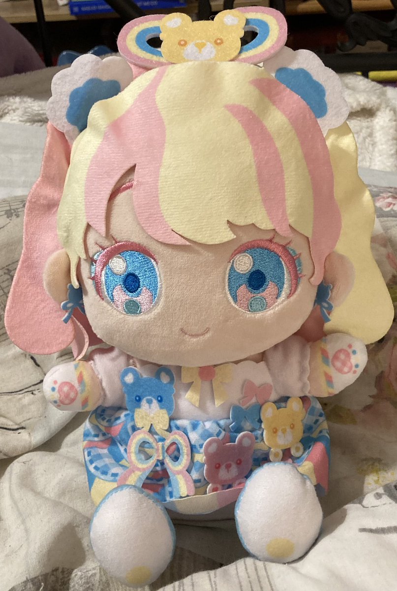 dancingbluewind's tweet photo. Haunted Miruki Amauri plush that drinks all your Pepsi and calls you a bitch https://t.co/5lcqdJu6Mr