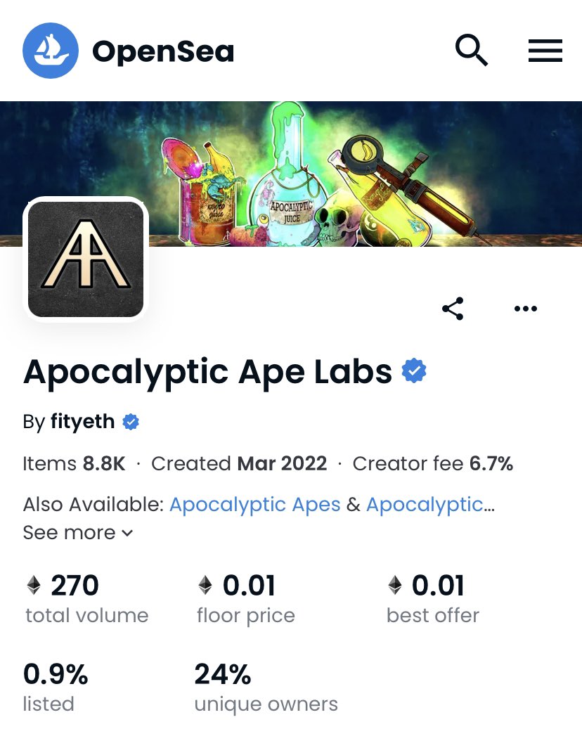 jwizvr6's tweet photo. #AAPES FAM
Don’t sleep on Juices! 
Currently only 80 listed on secondary. 
🚀🚀🚀
@apocalypticapes @AAPEQueens @Fityeth #AAPEQueens #APEARMY https://t.co/Xe7gWYXOgb