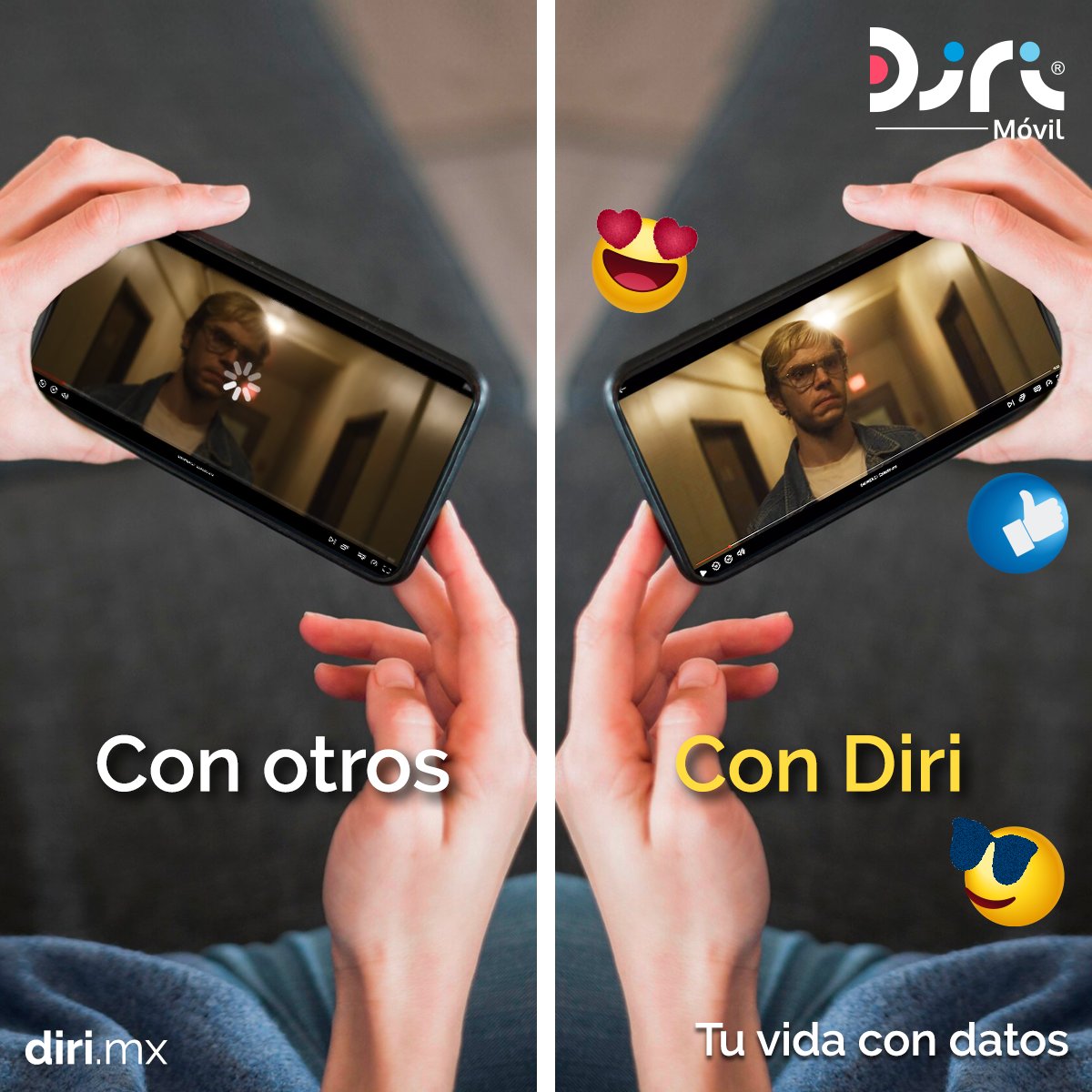 diri_mx's tweet photo. Todos estamos de acuerdo que la vida es más feliz con Diri. 😎

Contrátalo aquí 👉🏻 https://t.co/RgA77COWxV

#Diri  #Telefonia #Movil #4G #5GReady #Red #LTE #GB  #TelefoniaMovil #Conexión #NuevaTelefonía #GranRed #Conéctate #MantenteConectado #GranConexión #ConectandoMejor https://t.co/EW98kPYjYl