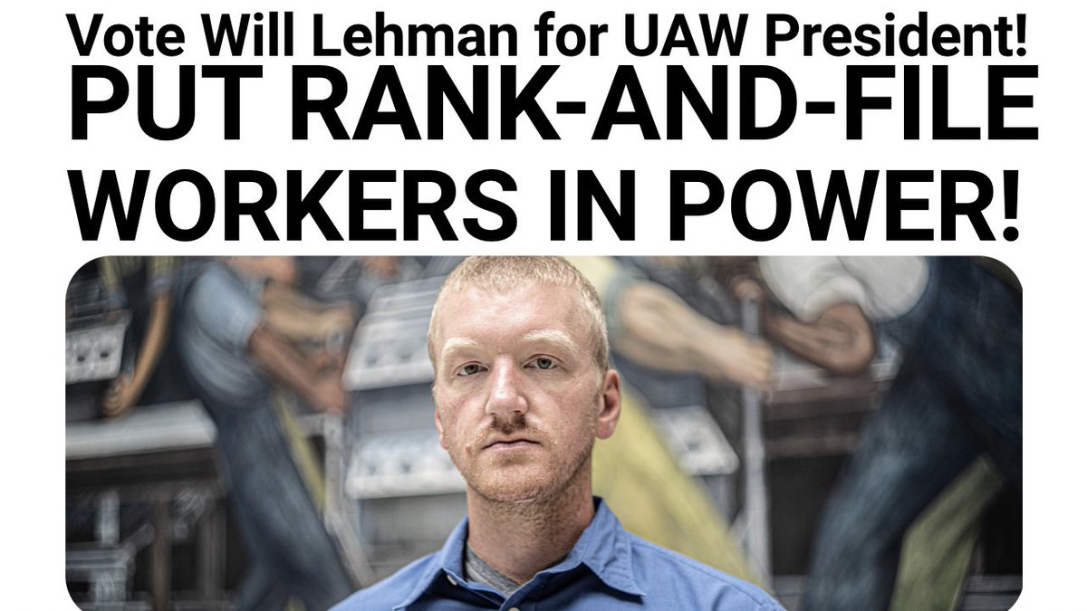 On this week’s UNRULY United Auto Workers presidential candidate <a href="/WillforUAWpres/">Will Lehman | WillforUAWpresident.org</a> joined me to discuss how rank-and-file workers can take control of their unions from the bureaucrats who’ve sold them out.

Listen now on Callin, Apple Podcasts, &amp; Spotify ➡️ callin.com/link/WneOyBkKjH