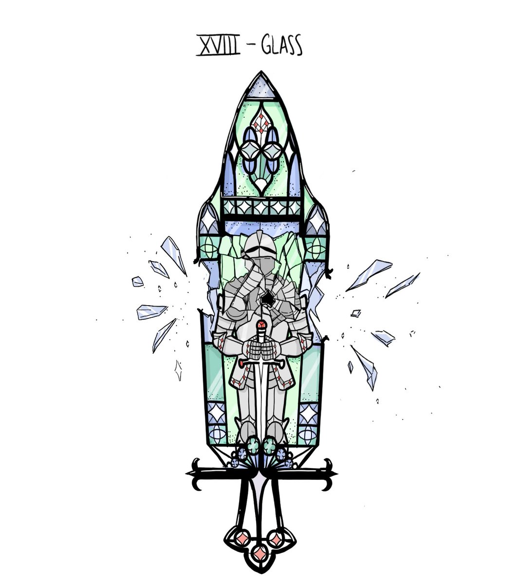 「17. Smoke - 18. Glass#swordtember2022 #s」|Lini🌙のイラスト