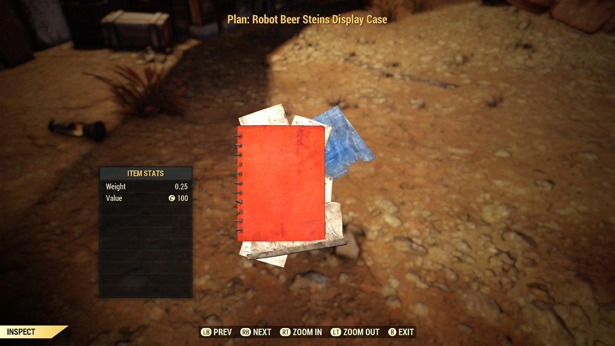 Jackst72's tweet photo. Love it when I get a new plan on my main 🤩 #TestYourMetal #Fallout76 #XboxShare https://t.co/5PxQ7p0NkR
