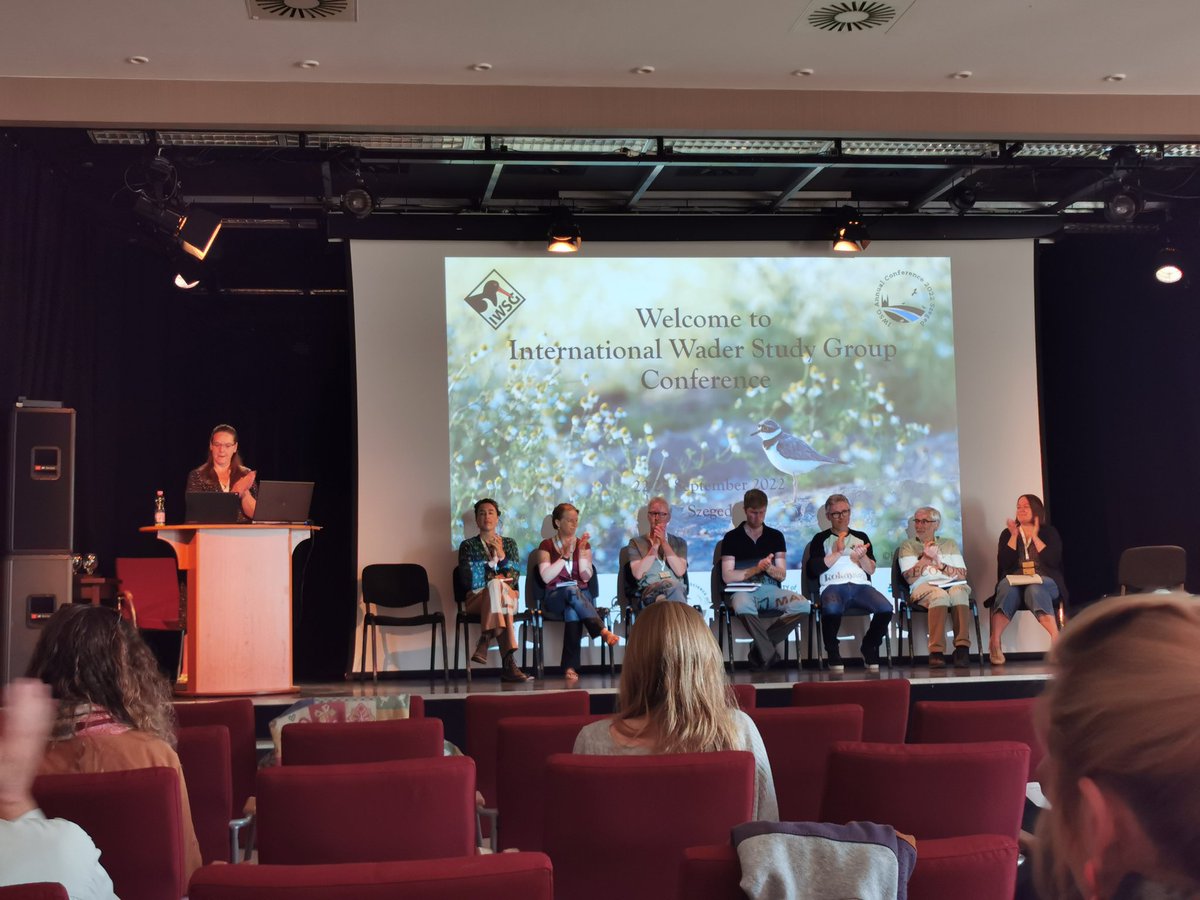 Finally, the #IWSGconf is happening IN PERSON again. Good to see so many friends in sunny #Szeged, have endless discussions about our favorite #waders <a href="/WaderStudy/">Wader Study</a> <a href="/GlobalFlyway/">Global Flyway Network</a> <a href="/HQXSCN/">Global Messenger</a>