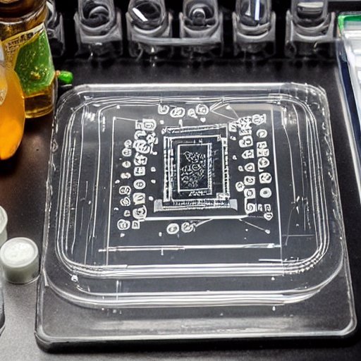 andriesvdm's tweet photo. It's trying so hard to focus on what a real organ-on-chip looks like, but it just can't snap out of the dreamy haze. https://t.co/d2CplJavak