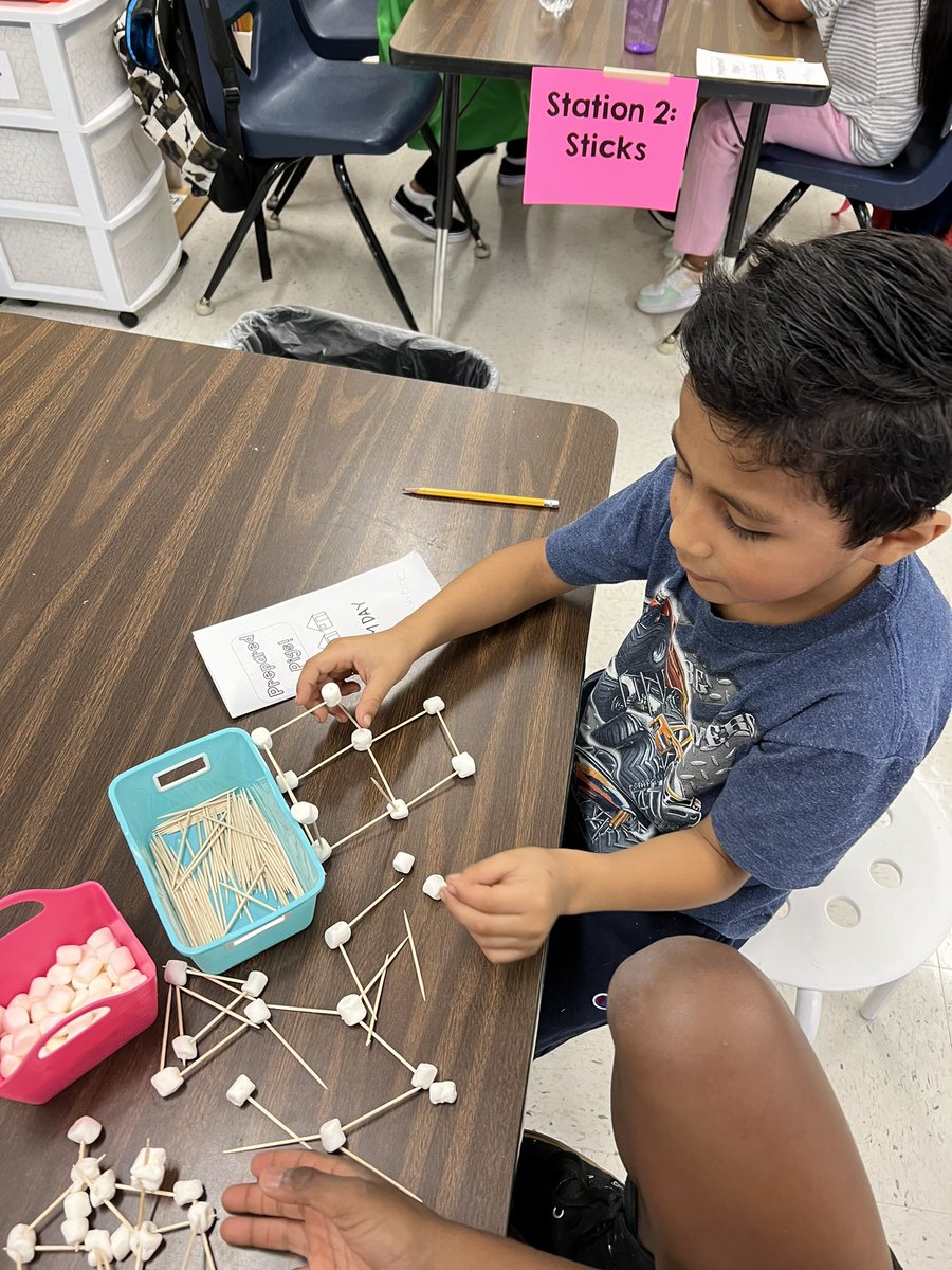 MrsSett2nd's tweet photo. STEM Day with these architects! Their challenge: after reading The Three Little Pigs, design a house out of straw, sticks, and bricks that can be rebuilt when The Wolf comes to town! @FairOaksEagles https://t.co/PxE19ypJH1