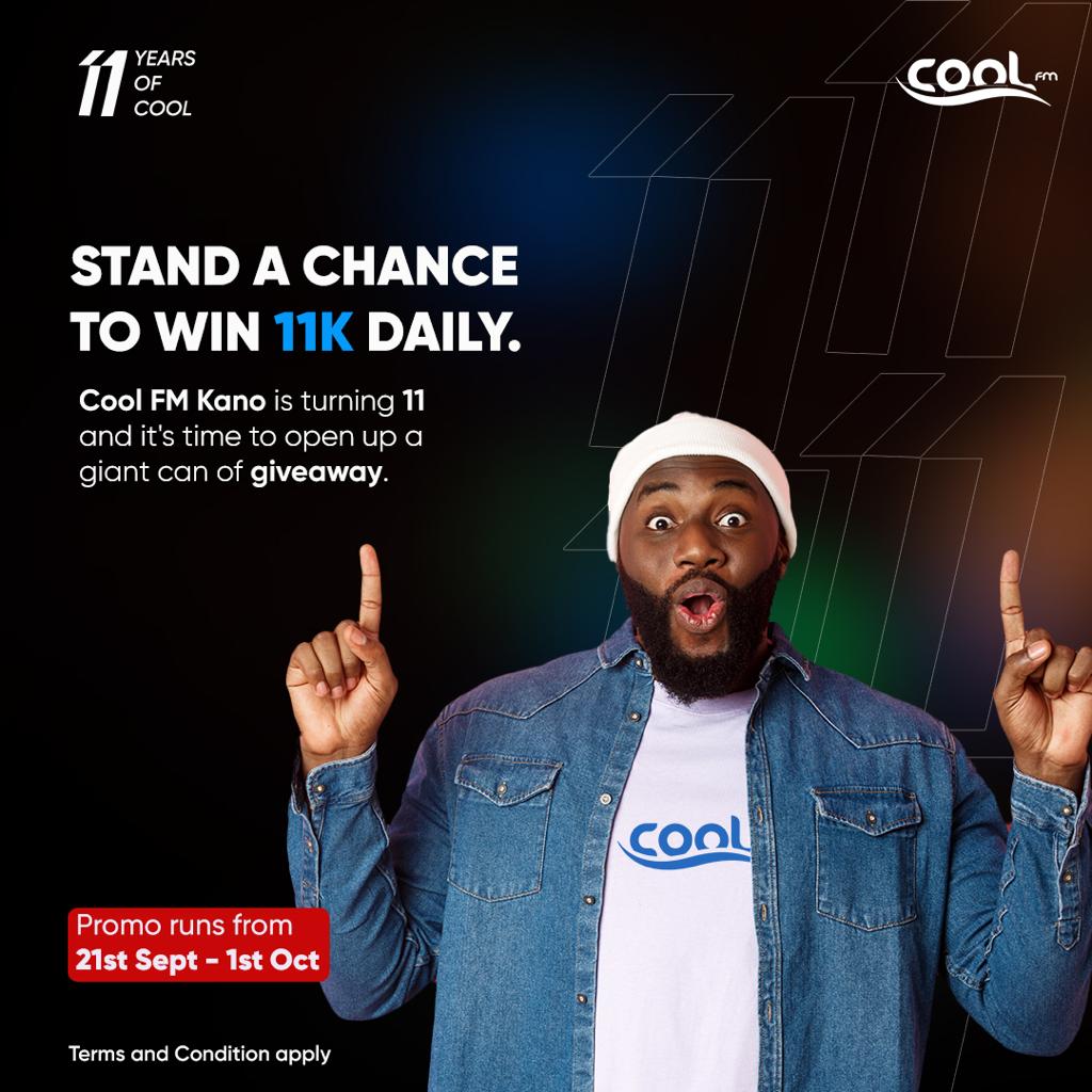 CoolFMKano's tweet photo. #Np (song title) by (artiste name) on @coolfmkano
@sophie_coolfm & @iamdjyoungzeez vibing witchu.
#FanTweet #Cooltweets #Coolfmkano #Coolfmkanoat11
Listen live!https://t.co/w87BjCBig6 https://t.co/J6pgwzedPS