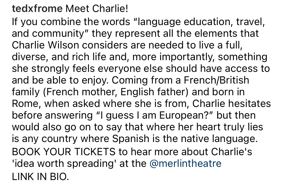 TEDxFrome (@tedxfrome_) on Twitter photo 