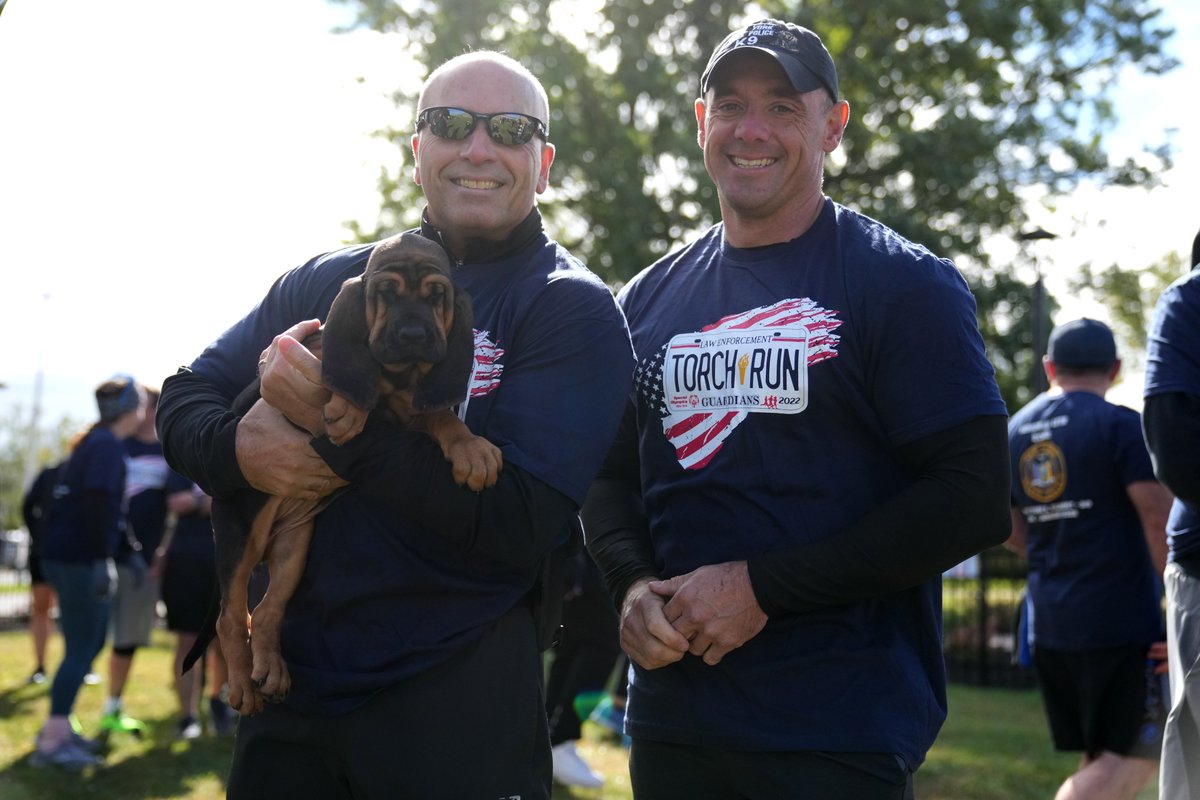 CVESBOCES's tweet photo. We were happy to host the start of the 2022 Law Enforcement Torch Run! The mission of the Law Enforcement Torch Run is to raise awareness and funds for the Special Olympics. Our students and staff had a great day! #CVES #BOCES #EmbraceOurWhy #SpecialOlympics #TorchRun https://t.co/nlgNveUlBj