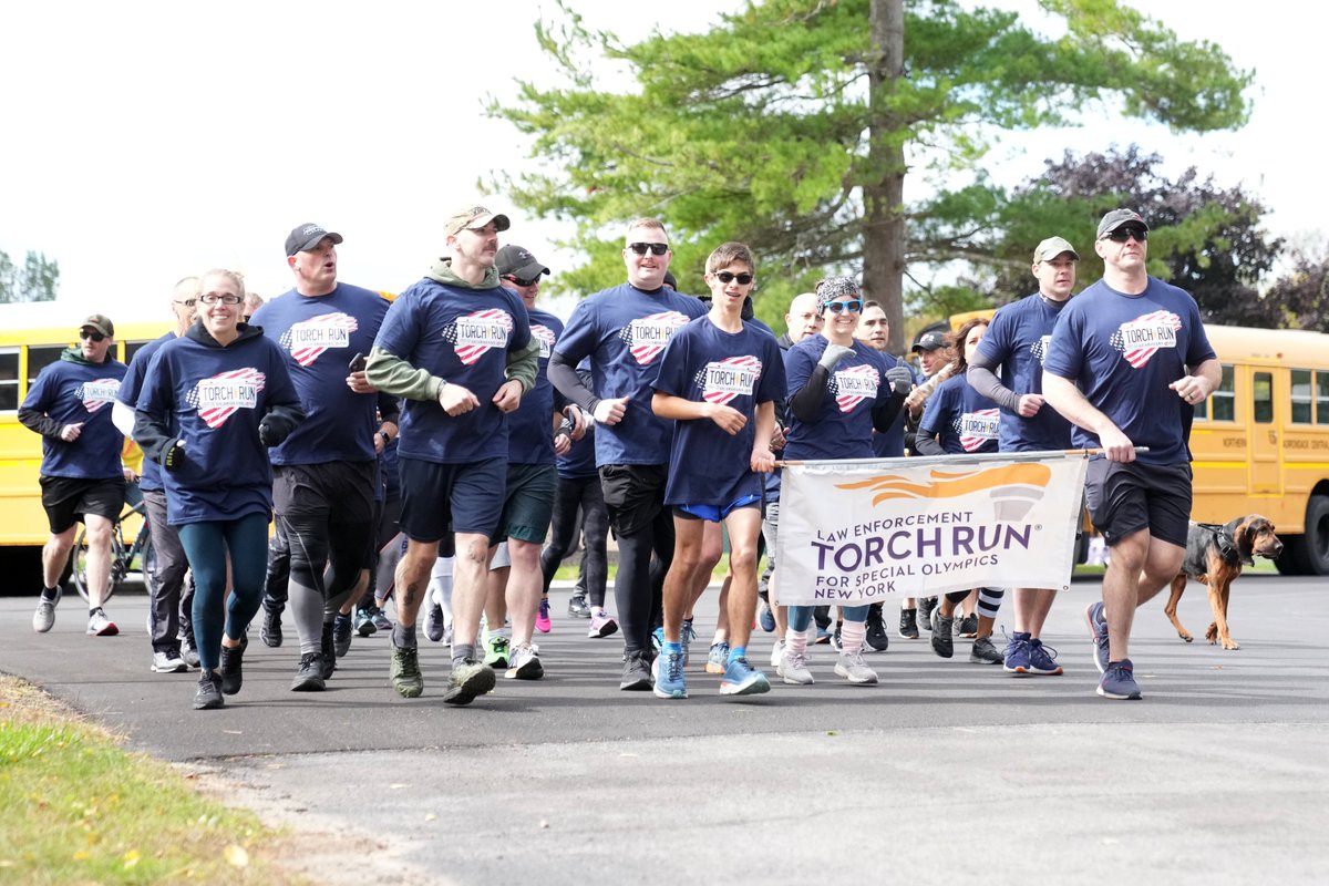 CVESBOCES's tweet photo. We were happy to host the start of the 2022 Law Enforcement Torch Run! The mission of the Law Enforcement Torch Run is to raise awareness and funds for the Special Olympics. Our students and staff had a great day! #CVES #BOCES #EmbraceOurWhy #SpecialOlympics #TorchRun https://t.co/nlgNveUlBj