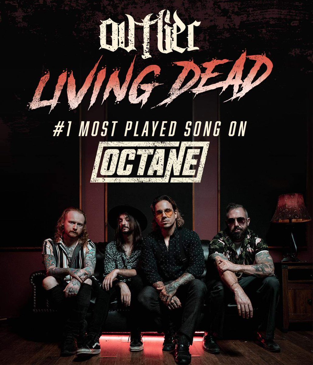 JAlfano73's tweet photo. Hey @shannongunz! Thanks for the @ovtlierband #LivingDead love today. Keep their number 1 spin thing going all weekend @SXMOctane @CiBabs @josemangin. #HardRock #NewRock #NewMusic #Ovtlier #SCMOctane #Octane #Biguns #OctaneAccelerator @MetalMommaVA @Metal_2the_Core https://t.co/RiXqJU4lWU