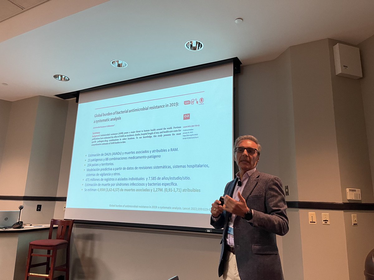 #PEIVAP2022 gracias por la invitación a exponer la relación estrecha entre vacunas y la l ⬇️⬇️ de la resistencia microbiana. Debemos seguir trabajando en la difusión de este tema <a href="/SLIPEsociedad/">SLIPE sociedad</a> @SocPediatria <a href="/cafettor/">Carlos Torres</a> #lasvacunassalvanvidas