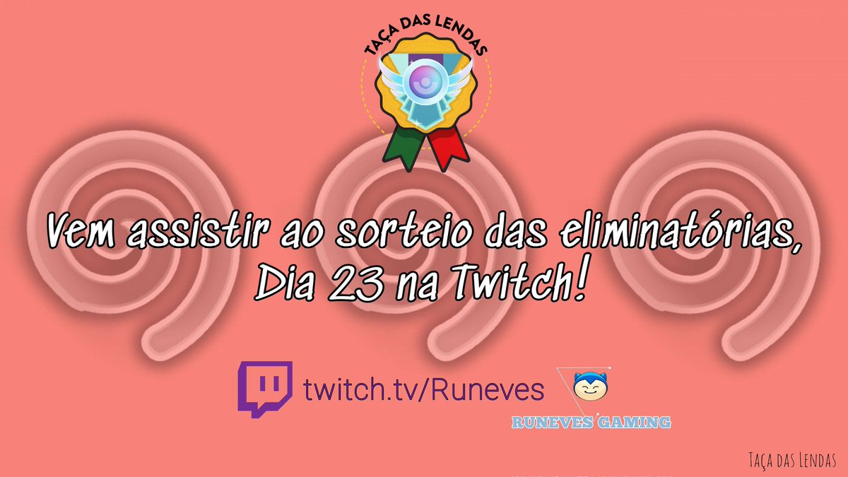 Ferreira2469's tweet photo. Não percam o sorteio da Taça das Lendas às 21h30 no canal do @Runeves07! O @FlavioFaria1994 também vai estar presente! 

Bora iniciar mais um torneio épico! 🔥 https://t.co/Jlyw5mjlXs