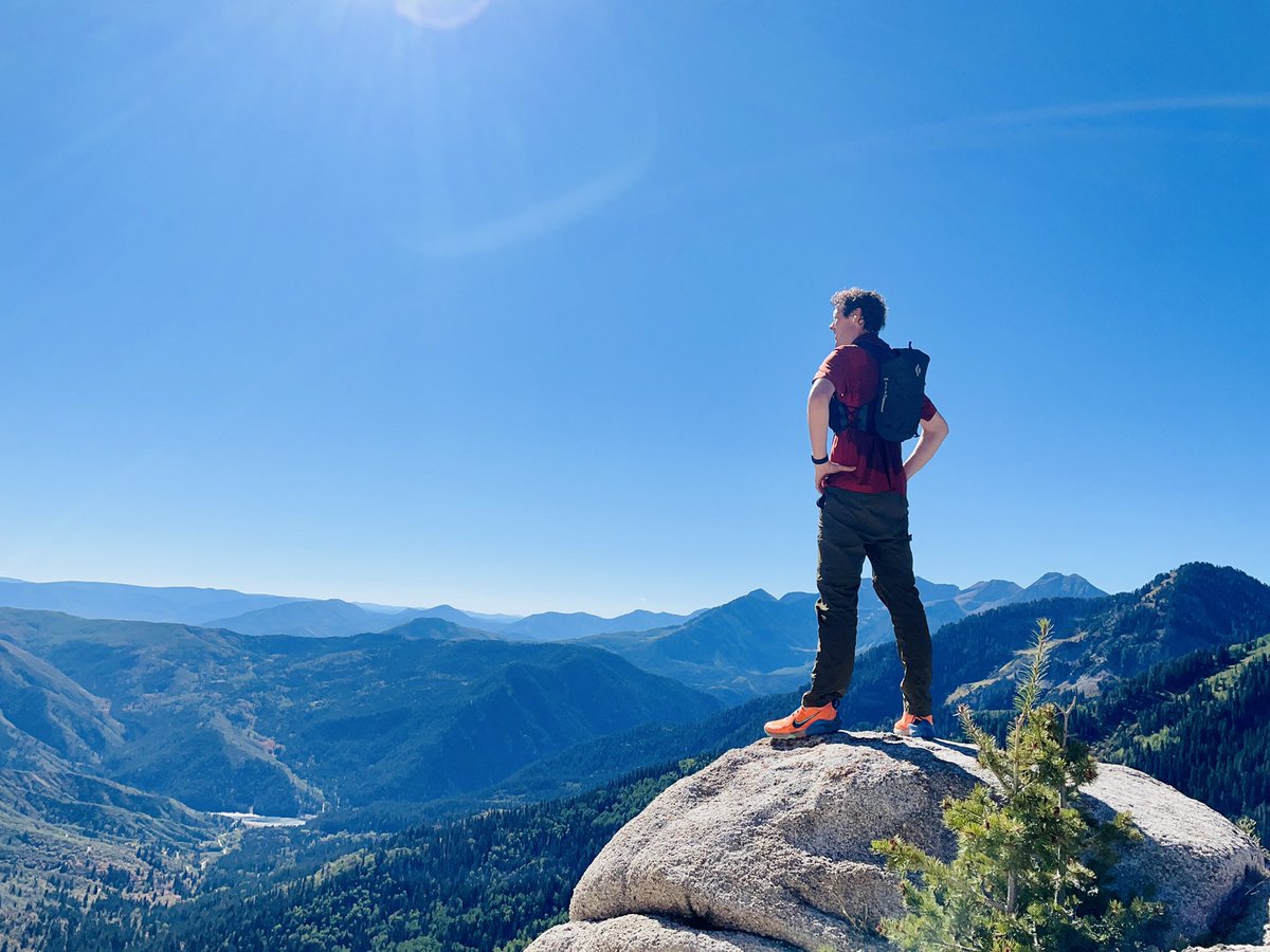 Backside of Box Elder Peak. #walkthewasatch walkthewasatch.wordpress.com