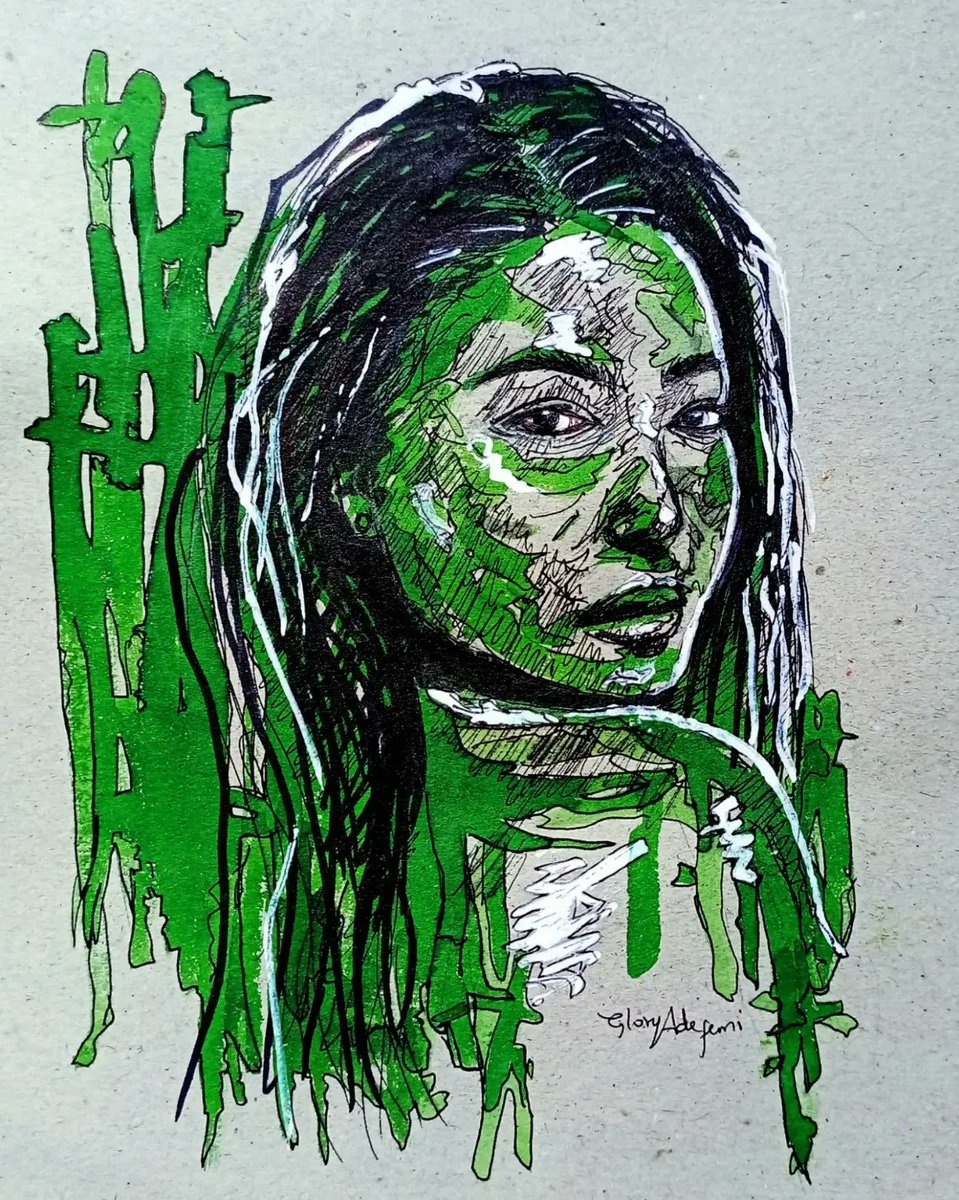 glory_adefemi's tweet photo. Today in my diary🖋️🌷.
.
.
.
#art #ArtistOnTwitter #inkdrawing #drawing #expressionism #painting #artistdiary #artdaily https://t.co/Qa92V5WaDG