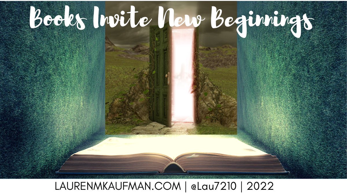 New Post: Books Invite New Beginnings
➡️laurenmkaufman.com/2022/09/23/boo…

"There is always a door to a new beginning, you just have to choose to walk through it to find the goodness on the other side."