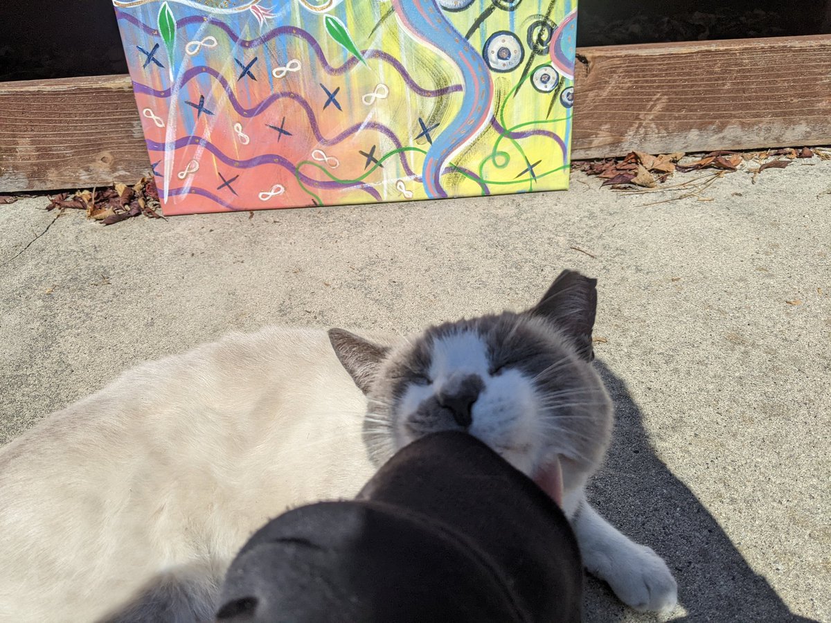 Painted traditionally for the first time in years, bonus coco